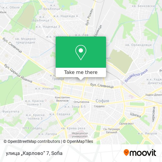 улица „Карлово“ 7 map