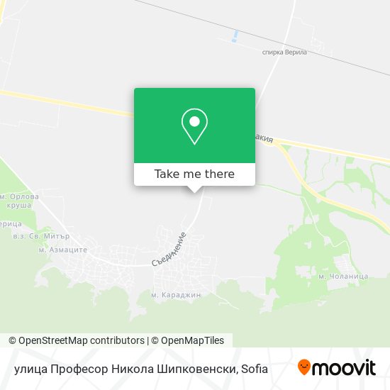 улица Професор Никола Шипковенски map
