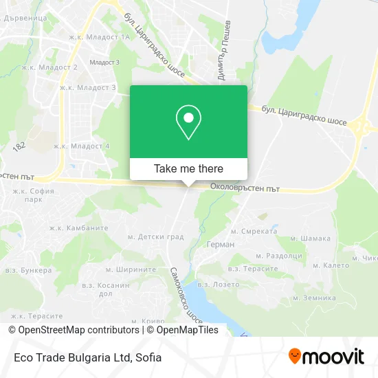 Карта Eco Trade Bulgaria Ltd