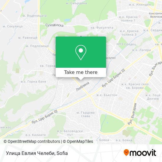 Улица Евлия Челеби map
