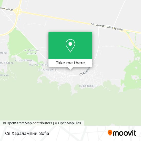 Св Харалампий map