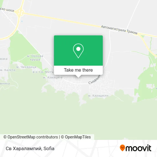 Карта Св Харалампий