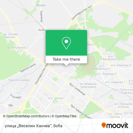 улица „Веселин Ханчев“ map