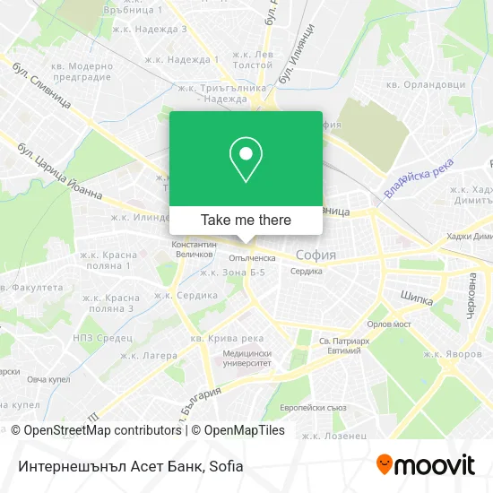Карта Интернешънъл Асет Банк