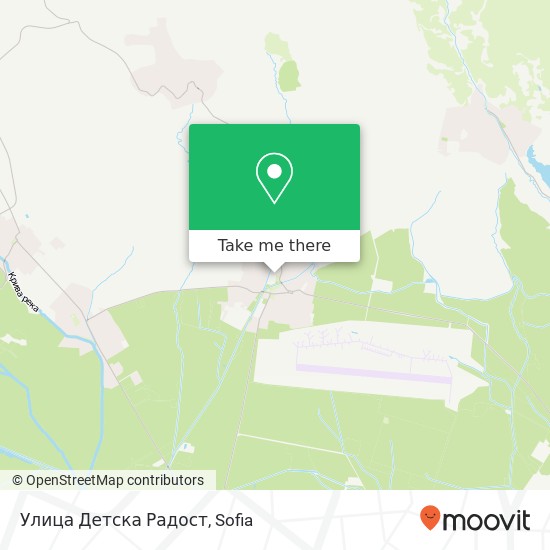 Улица Детска Радост map