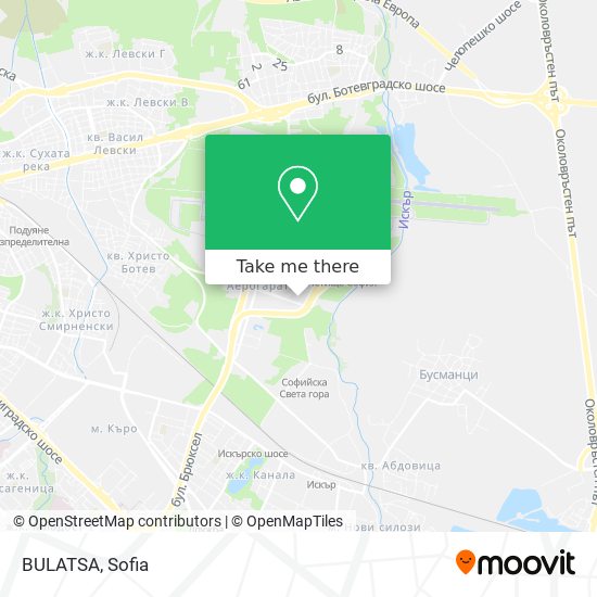 Карта BULATSA