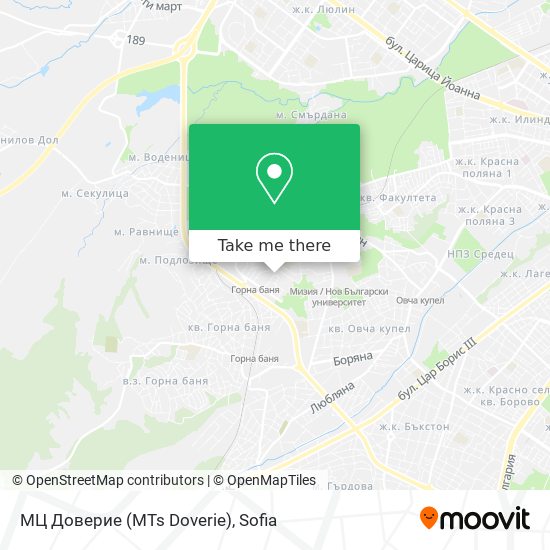 МЦ Доверие (MTs Doverie) map