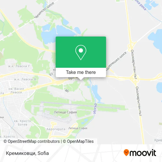 Карта Кремиковци