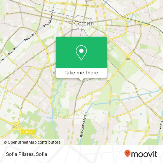 Sofia Pilates map