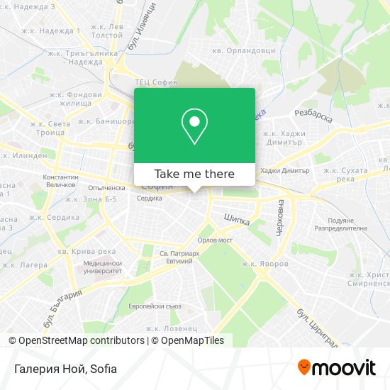 Галерия Ной map