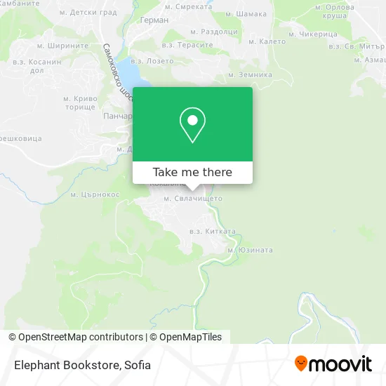 Карта Elephant Bookstore