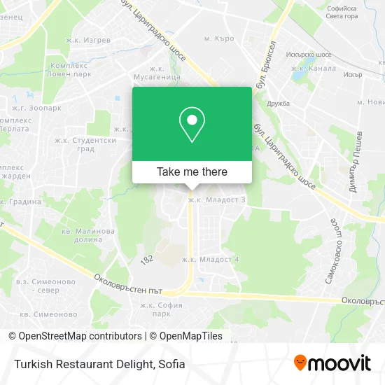 Карта Turkish Restaurant Delight