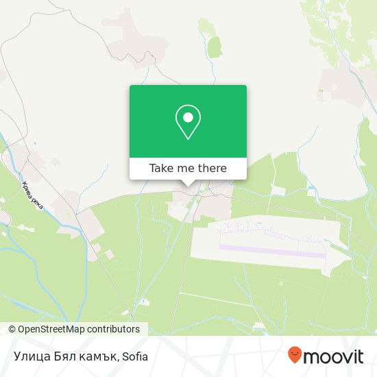 Улица Бял камък map