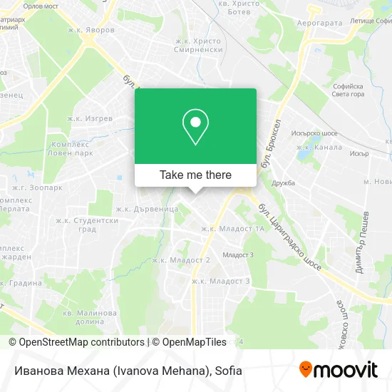 Иванова Механа (Ivanova Mehana) map