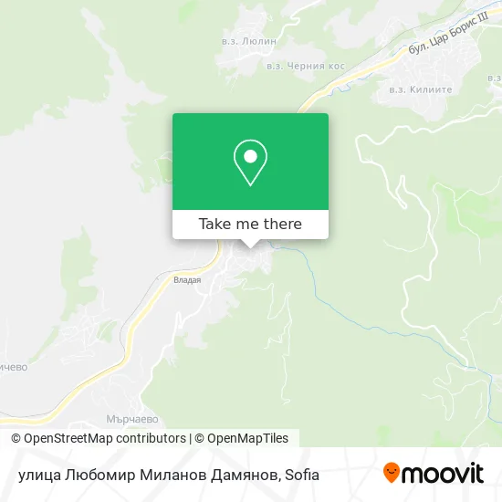 улица Любомир Миланов Дамянов map