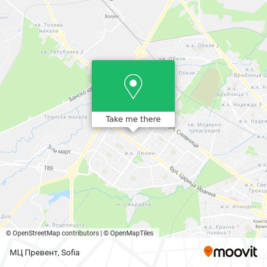 МЦ Превент map