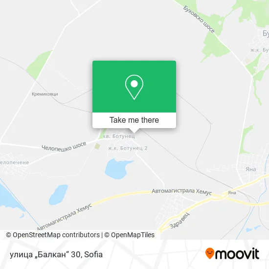 улица „Балкан“ 30 map