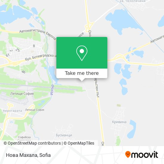 Нова Махала map