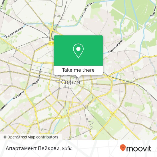 Апартамент Пейкови map