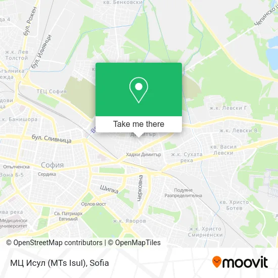 Карта МЦ Исул (MTs Isul)