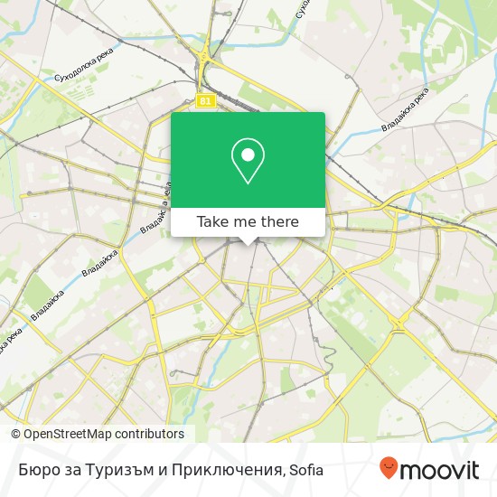 Бюро за Туризъм и Приключения map