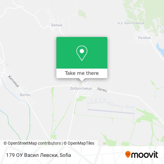 179 ОУ Васил Левски map