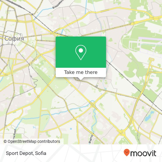 Sport Depot map