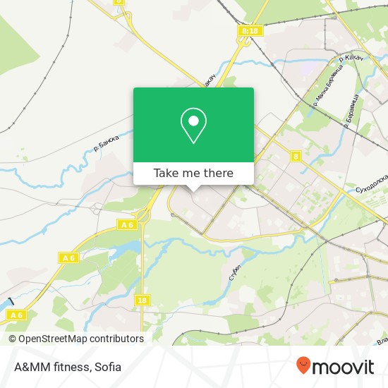A&MM fitness map