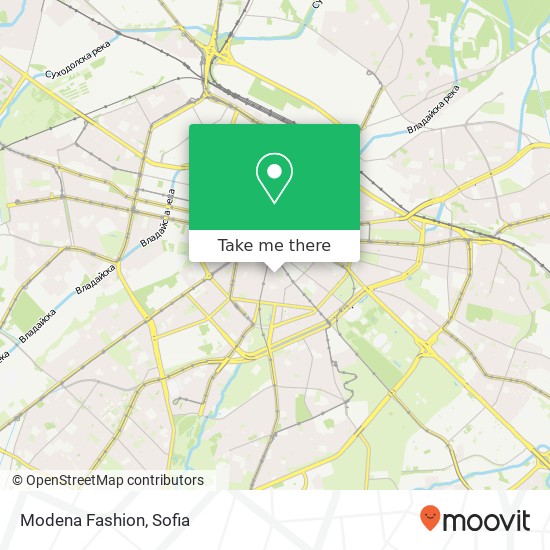 Modena Fashion map