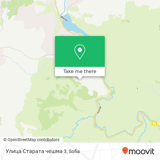 Улица Старата чешма 3 map