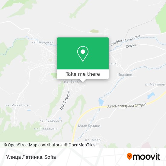Улица Латинка map