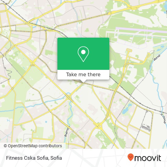 Карта Fitness Cska Sofia