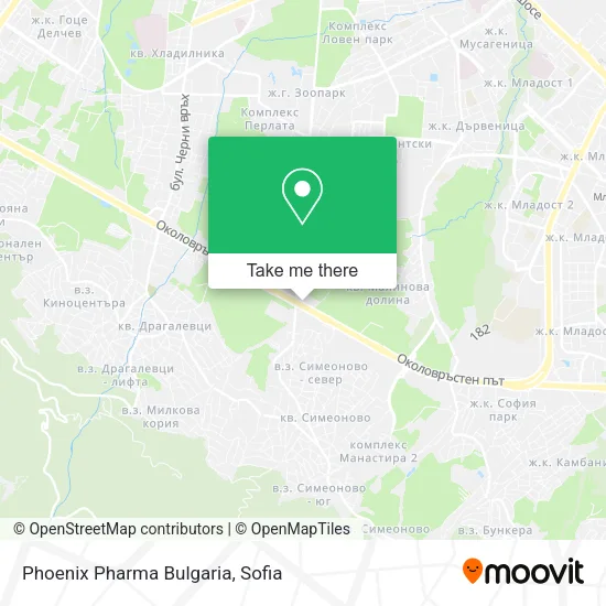 Карта Phoenix Pharma Bulgaria