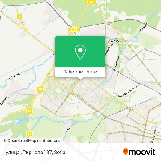 Карта улица „Търново“ 37