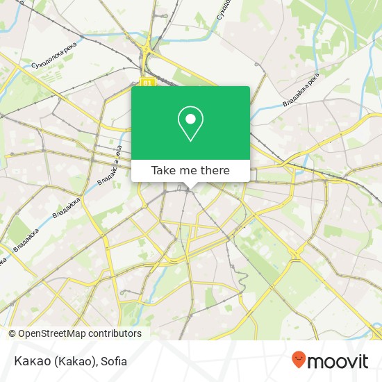 Какао (Kakao) map