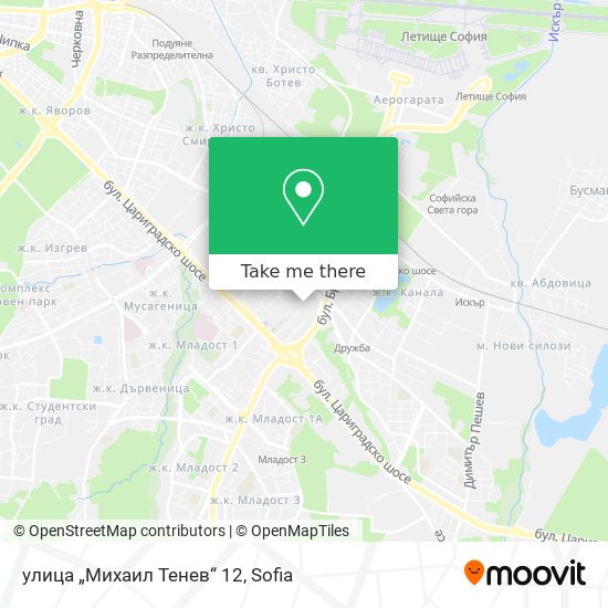 улица „Михаил Тенев“ 12 map