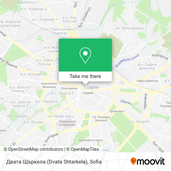 Карта Двата Щъркела (Dvata Shtarkela)