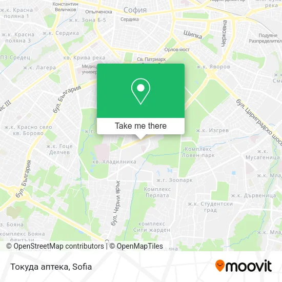 Токуда аптека map