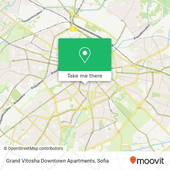 Grand Vitosha Downtown Apartments map