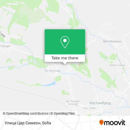 Улица Цар Симеон map