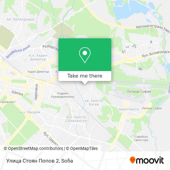 Улица Стоян Попов 2 map