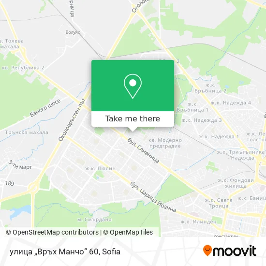 улица „Връх Манчо“ 60 map