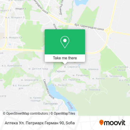 Карта Аптека Ул. Патриарх Герман 90