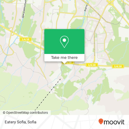 Карта Eatery Sofia