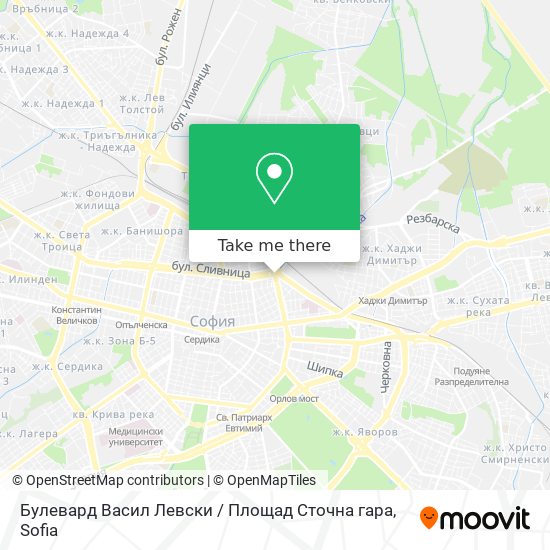 Булевард Васил Левски / Площад Сточна гара map
