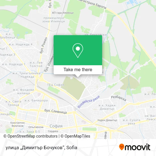 Карта улица „Димитър Бочуков“