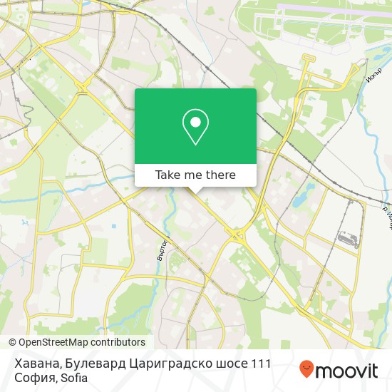 Хавана, Булевард Цариградско шосе 111 София map