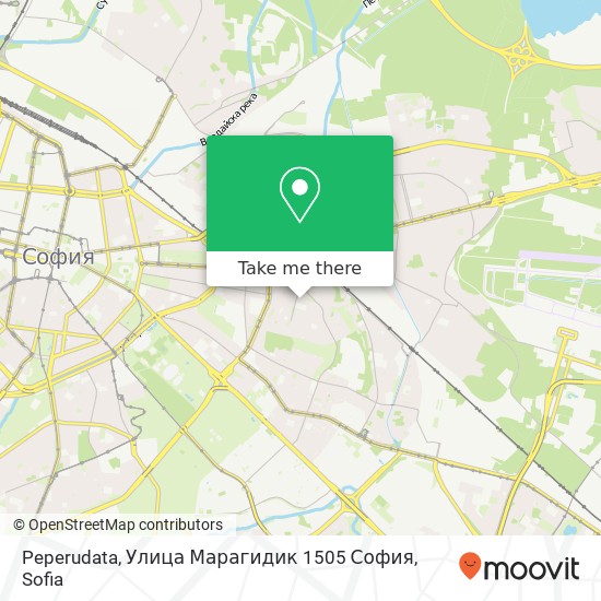 Peperudata, Улица Марагидик 1505 София map