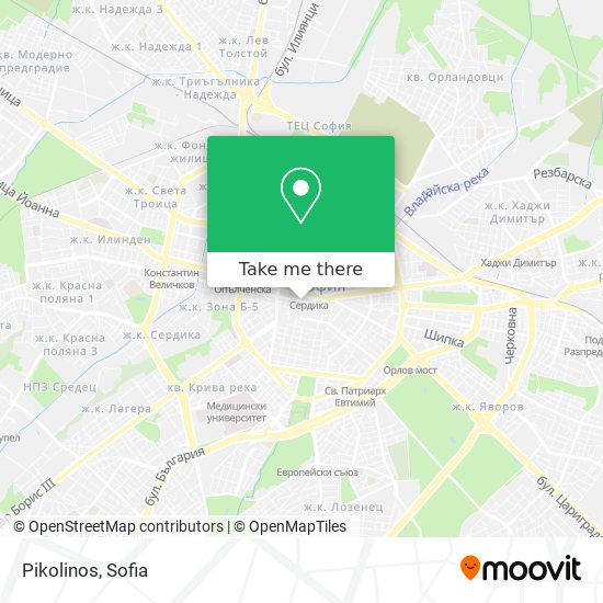 Pikolinos map