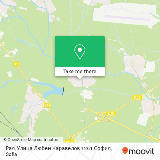 Карта Рая, Улица Любен Каравелов 1261 София